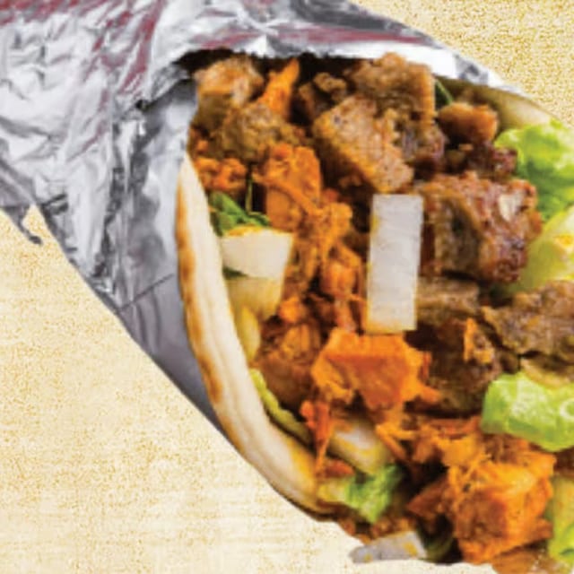 Combo Gyro Sandwich.