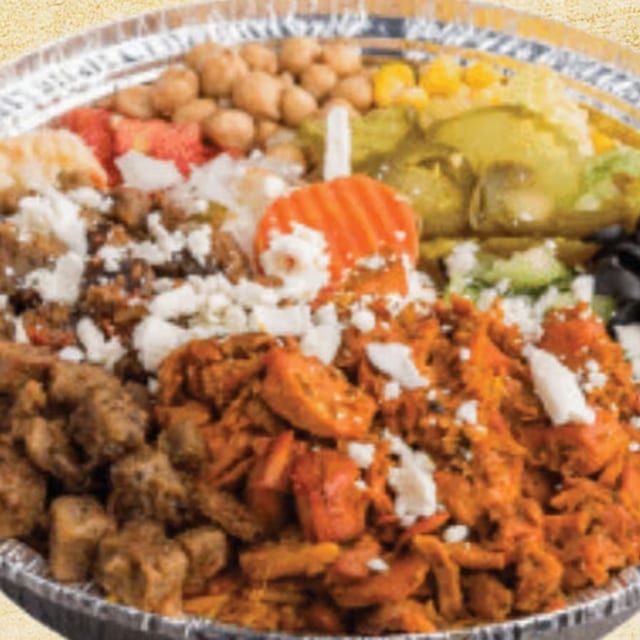 Combo Over Rice Platter.